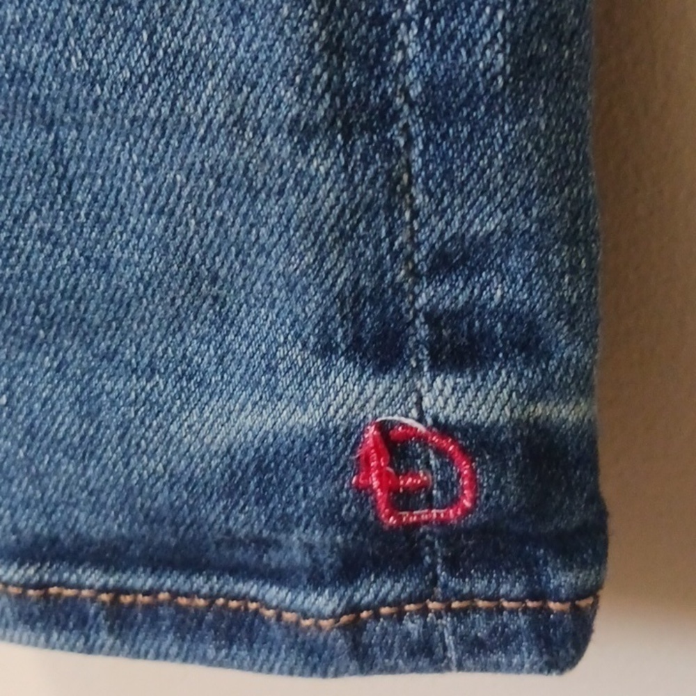 Fidelity Denim Mila Crop 9 Year Aged, Mid Rise Skinny Jeans, Size 31 - Picture 11 of 16